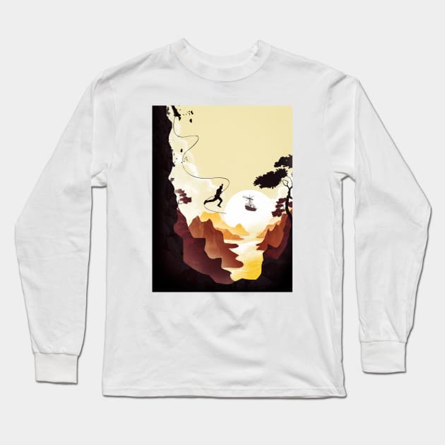 Uncharted Long Sleeve T-Shirt by SaifulCreation